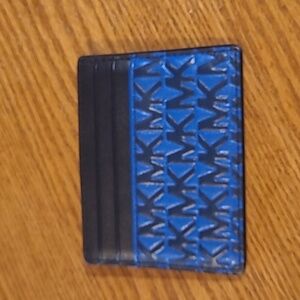 MK Leather Card Case, NWOT